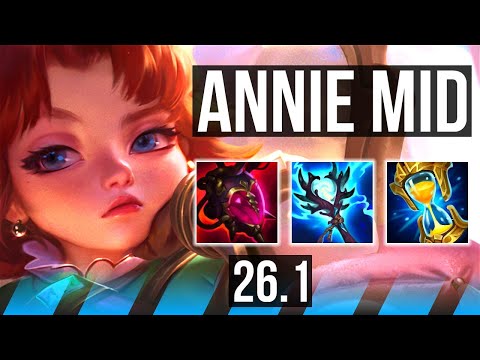 ANNIE vs AKALI (MID) | 55K damage | EUW Diamond | 26.1