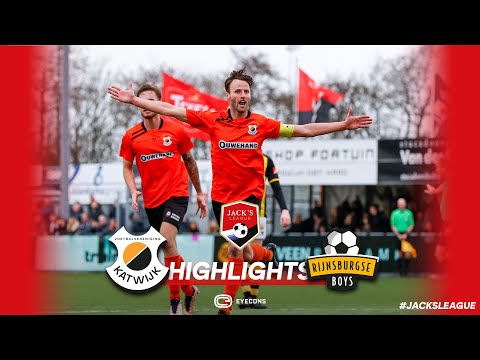 TOPDUEL tussen nummer 2 en 3 met PRACHTIG DOELPUNT | VV Katwijk vs. Rijnsburgse Boys | Jack's League