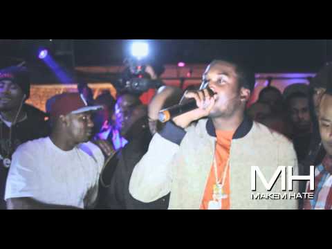 YG Live on Stage with Meek Mill