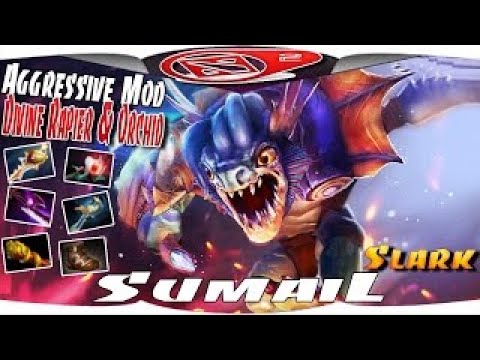 SumaiL [Slark] Aggressive Mod Divine Rapier & Orchid - Dota 2 Patch 7.02