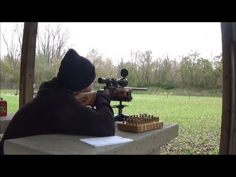 Encore .30-06 at 100 yards with handloads.