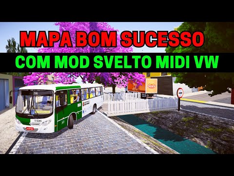 🔴Gameplay Mapa Bom Sucesso Saída do Terminal | Proton Bus Simulator - PBSU - PBSC | Mods Mapas