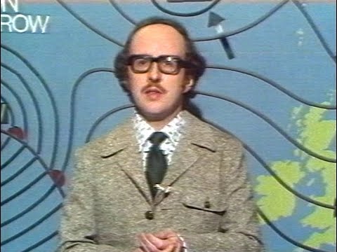 Weather Forecast with Michael Fish 31st October 1975 BBC1