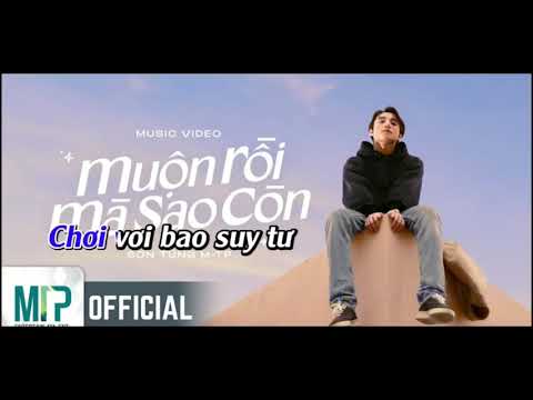 KARAOKE | Muộn Rồi Mà Sao Còn | Sơn Tùng MTP | KARAOKE BEAT CHUẨN