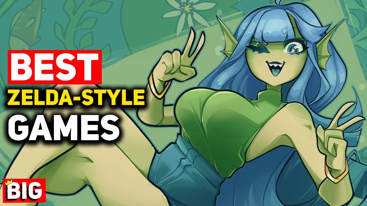 Top 25 BEST Action Adventure Indie Games (like Zelda)
