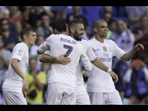 Real Madrid vs Rayo Vallecano 10-2 - All Goals & highlights 2015