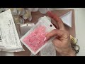 Распаковка материалов для вышивки с Aliexpress. Кристаллы великолепного качества.
