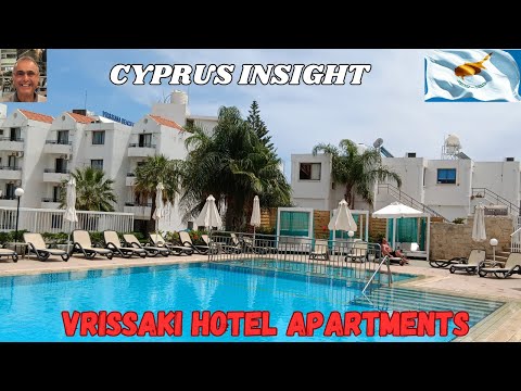 Vrissaki Hotel Apartments, Protaras Cyprus - A Tour Around.