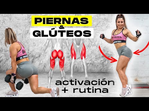 40 MIN to GROW GLUTES and LEGS with DUMBELLS at HOME | Follow Along Workout