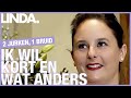'Mijn trouwjurk mag geen kleurenfestijn zijn!' || 2 jurken, 1 bruid || LINDA.