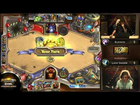 Lucky Shadow Vs. Elscouta - ESL Hearthstone Legendary Series Katowice - Quarterfinals