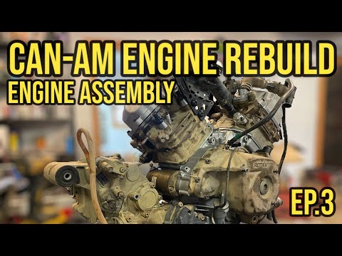 How To Rebuild a Can-Am V-Twin Rotax Engine - Episode 3 | Engine Assembly and First Start