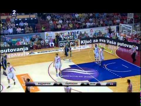 Superliga, 7. kolo, Radnički - Partizan, 01.05.2013.