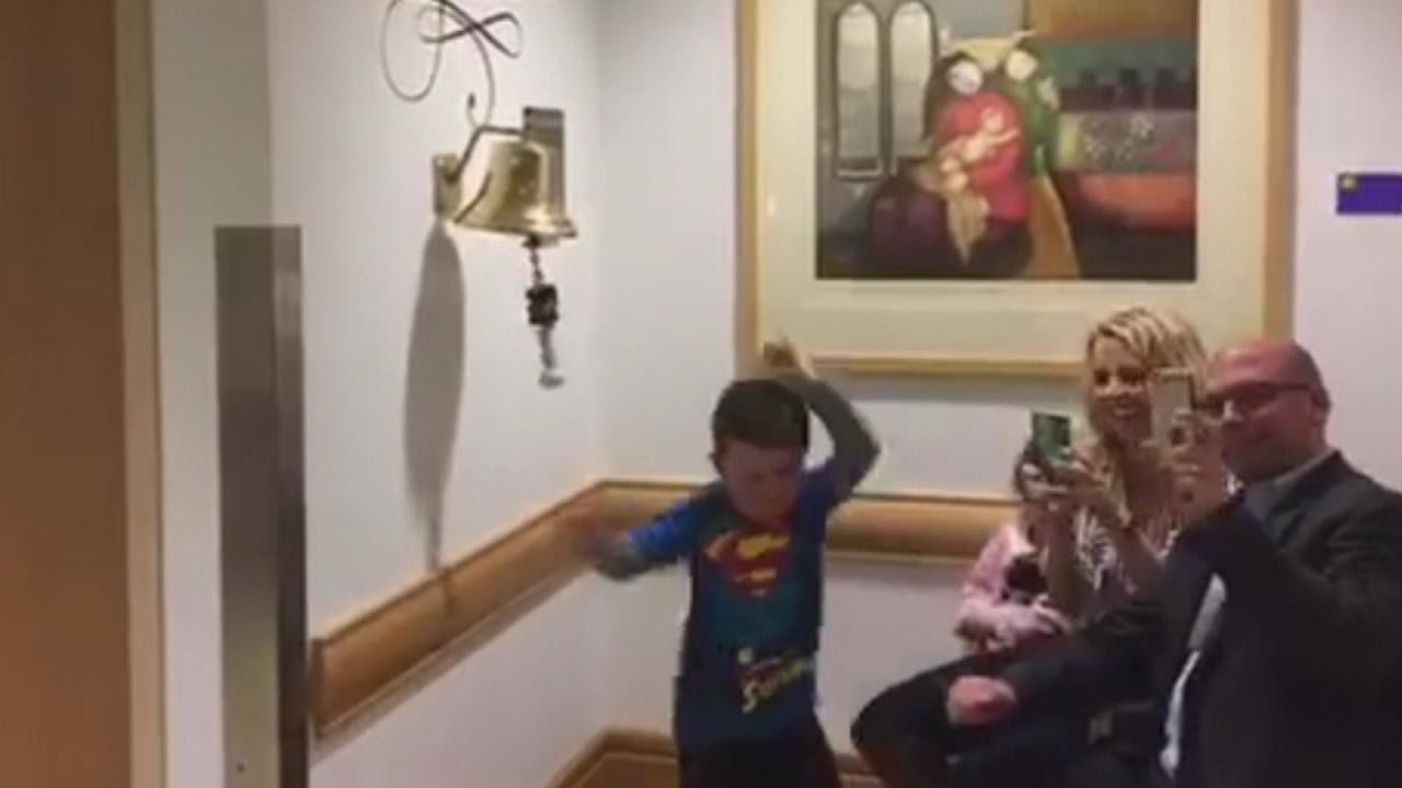 6-Year-Old Boy Dances Like No One's Watching After His Last Chemo Treatment thumnail