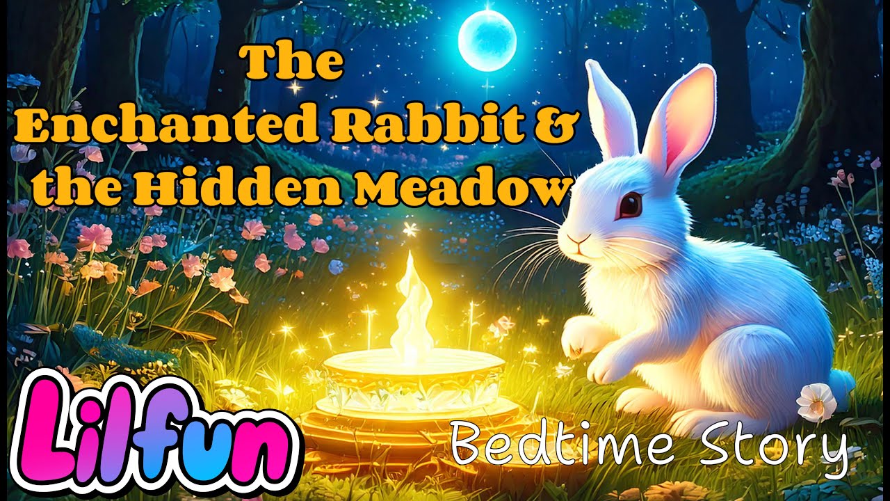 The Enchanted Rabbit and the Hidden Meadow | Magical Bedtime Story for Kids | Lilfun