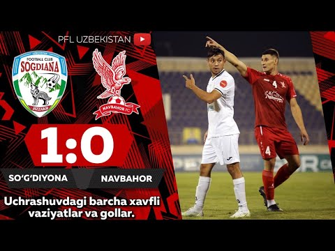 Coca-Cola Superliga. 14-tur SO'G'DIYONA — NAVBAHOR 1:0