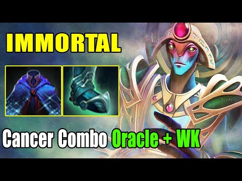 [Oracle] IMBA Support Protect Core Cant Kills (FullGame Dota2 7.22f)