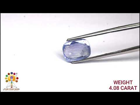 Blue Sapphire 4.08ct. (Economy) video