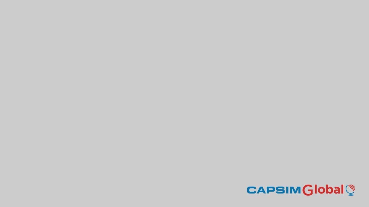 CapsimGlobal Business Simulation