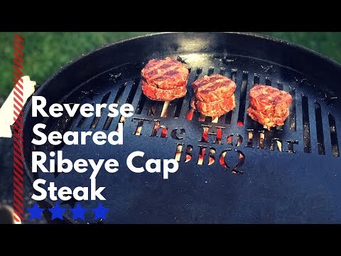 Reverse seared Ribeye cap steak | How to reverse sear a steak