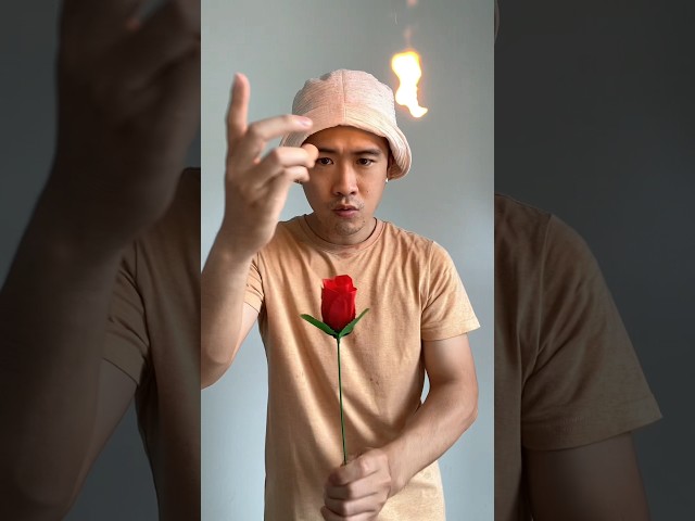 Vídeo relacionado con REITINGE Magics Tricks Varita a Rose Flower Close Up Show para magos de escenario callejero, accesorios de truco de magia Stick to Rose Trick