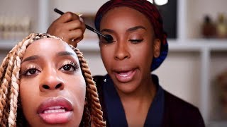 I'm DITCHING WIGS! Spend the Day & Get Glam With Me | Jackie Aina