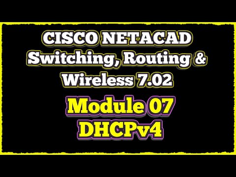 NETACAD Switching, Routing, and Wireless Essentials 7.02, 📡 Module 7: DHCPv4