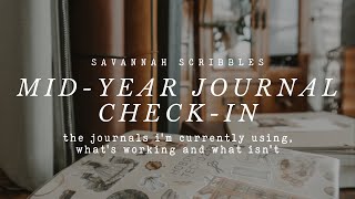 Mid-Year Journal Check-In I Journals I'm Using, What's Working & What Isn't📚