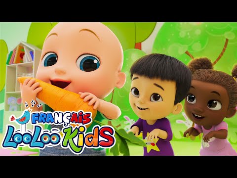 Lapin hop hop hop 🐰- Chansons à gestes pour bébé - Comptines Bébé - LooLoo Kids Français