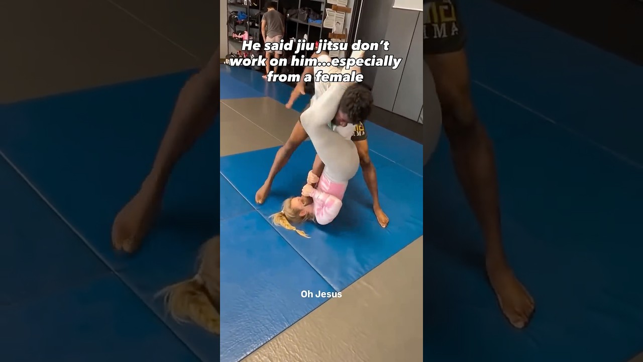 "JIU JITSU DOESN'T WORK" | Jenna Deathrage Vs A Man