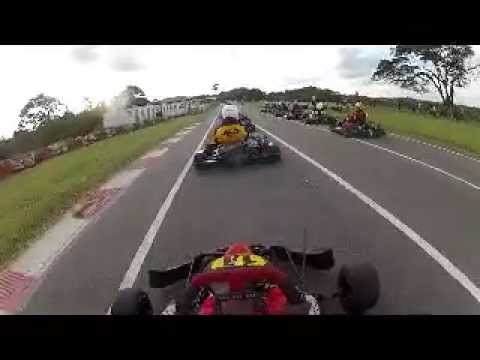 Largada e 2 voltas 1ª etapa 2014