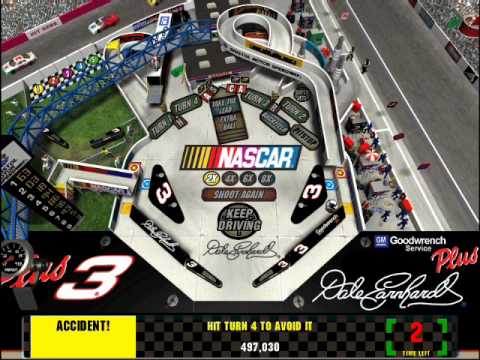 3D Ultra NASCAR Pinball PC