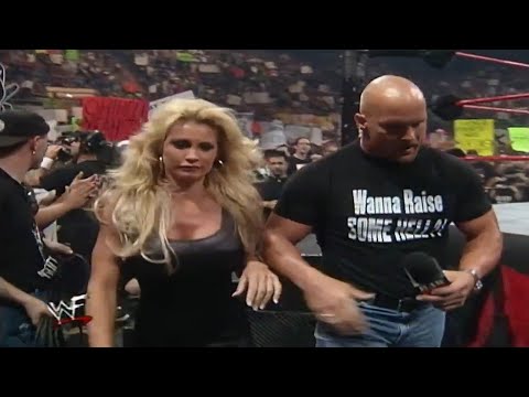 Stone Cold, Sable, Mr McMahon, The Undertaker & Paul Bearer Segment Part 1