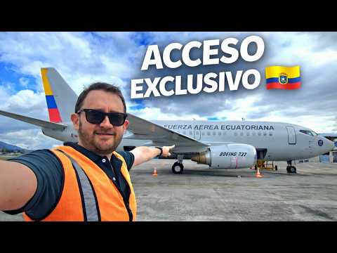 No cualquiera entra aquí… 🇪🇨✈️ Conociendo el nuevo Boeing 737 de la FAE (FAE-640)