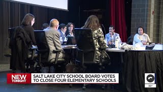 Salt Lake district votes to close four elementary schools