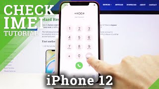 How to Check IMEI & Serial Number in iPhone 12 – Locate IMEI Status