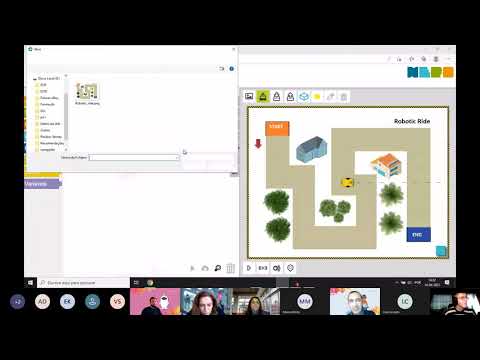 Video thumbnail of the Open Roberta Lab workshop on YouTube