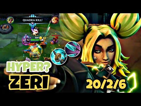 WILD RIFT | ZERI SO CRAZY ADC | GAMEPLAY | #wildrift #zeri
