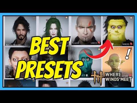 Where Winds Meet Character Customization: How to Import Best Presets