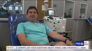 'It's worth everything I'm doing,' Recovered COVID-19 patient donates to KEDPlasma
