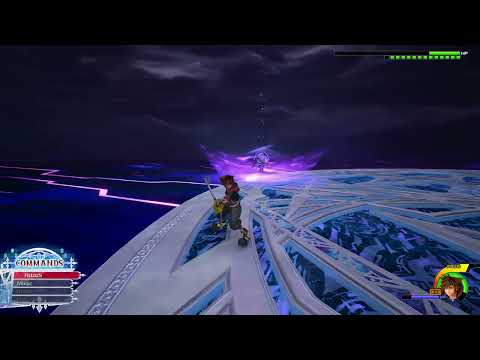 Dodging Dark Riku Data's Dark Aura Helmet Split Desperation Move CM LV1 No Damage/All Pro Codes
