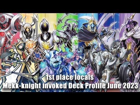 1st place locals Mekk-knight invoked Deck Profile June 2023