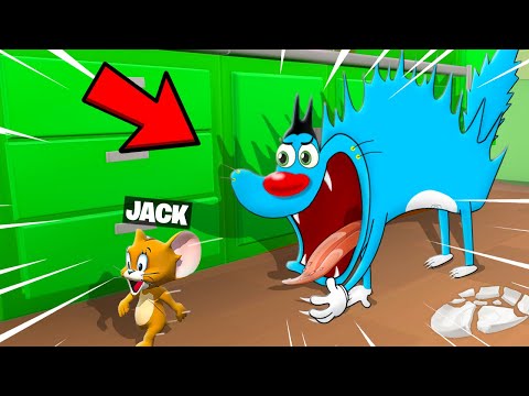 Jack Mouse Trouble To Oggy In Ratty Catty | Rock Indian Gamer |