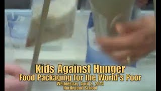 preview picture of video 'Kids Against Hunger, food packaging event for the poor at Northwood'