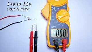 Make a 24v to 12v converter|dc to dc converter with 1k ohm resistor|12v zener diode project #Shorts