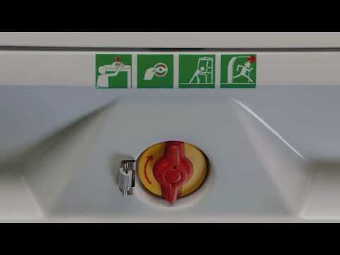 Busrettung - Öffnen der Notentriegelung