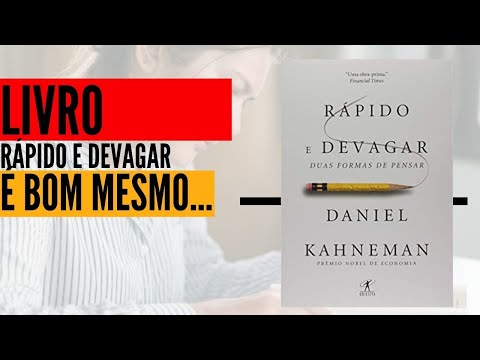 Livro Rápido e Devagar é Bom? Livro Rápido e Devagar Vale a Pena? DEPOIMENTO