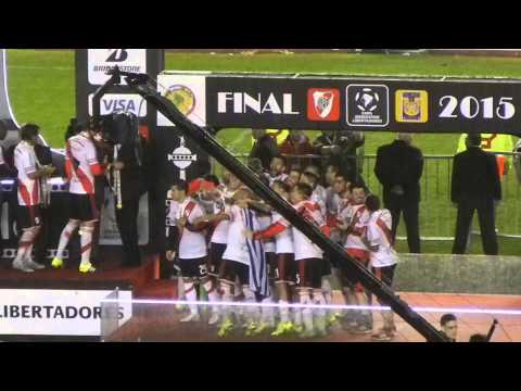 "River Plate vs. Tigres - Final Copa Libertadores 2015 - Los festejos" Barra: Los Borrachos del Tablón • Club: River Plate