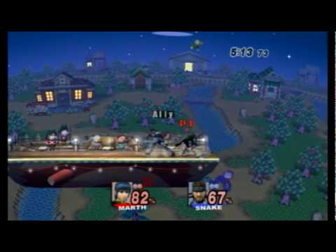 VC7 NEO (Marth) vs  Ally (Snake) 2