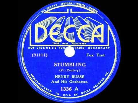 1937 Henry Busse - Stumbling (instrumental)